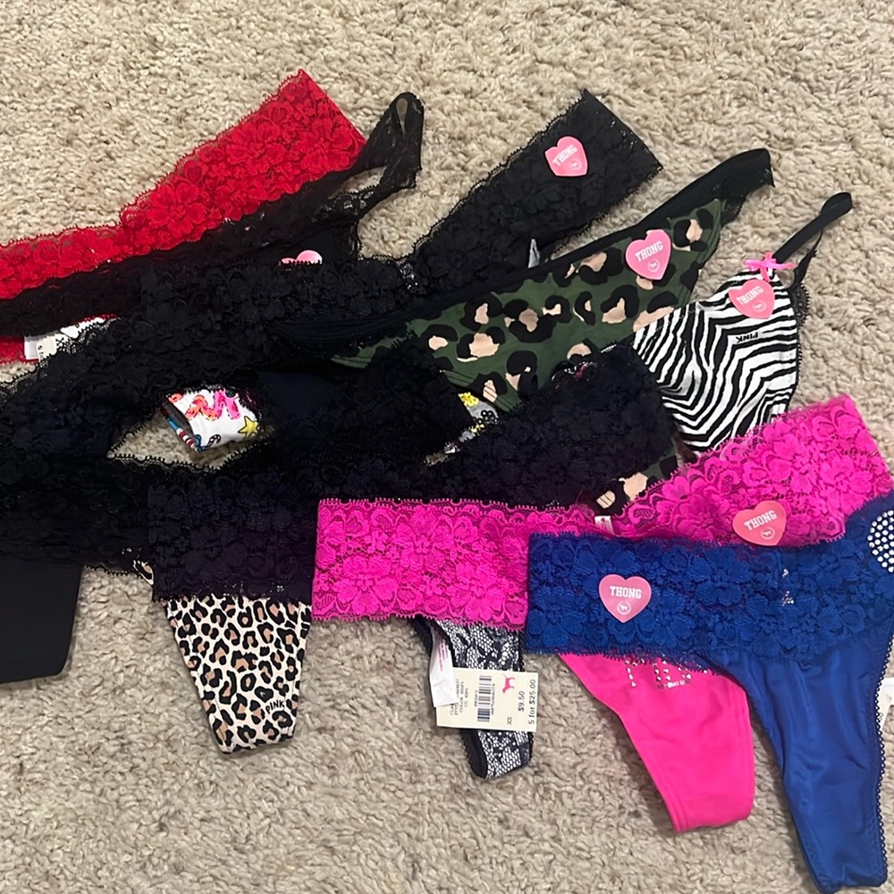 NWT VS Thongs - 10 pairs
